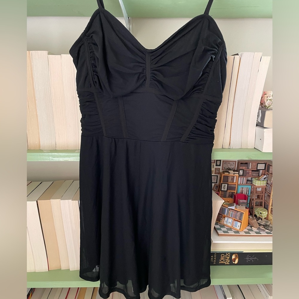 Urban Outfitters black mini romper